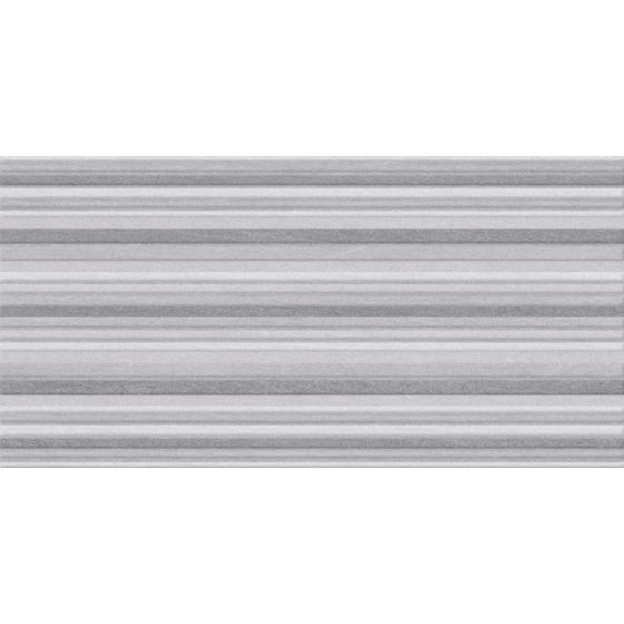 AYRONA LINES 25x50 γκρι ματ πλακάκι τοίχου με γραμμές metal/oxide